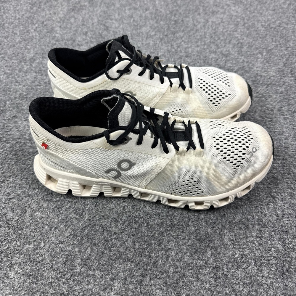 On Running Shoes Womens Size 8.5 White CloudTec Running Sneakers Athletic Mesh